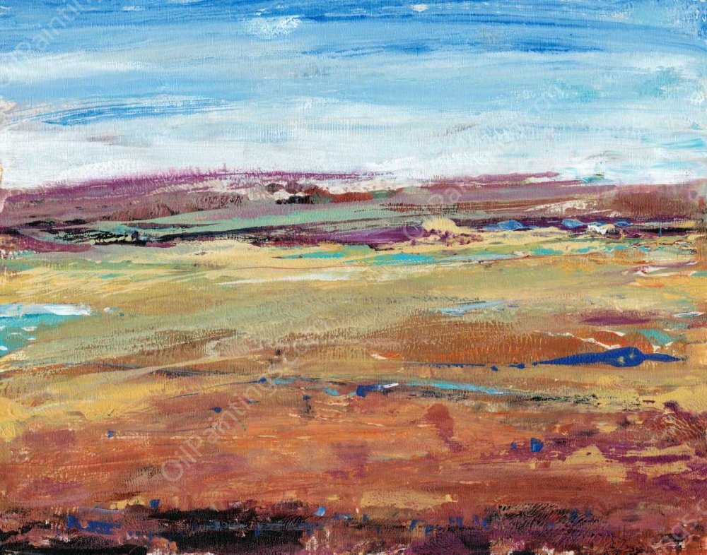 Terra Vista I by Tim O'Toole - Hand-Painted Oil Painting Reproduction