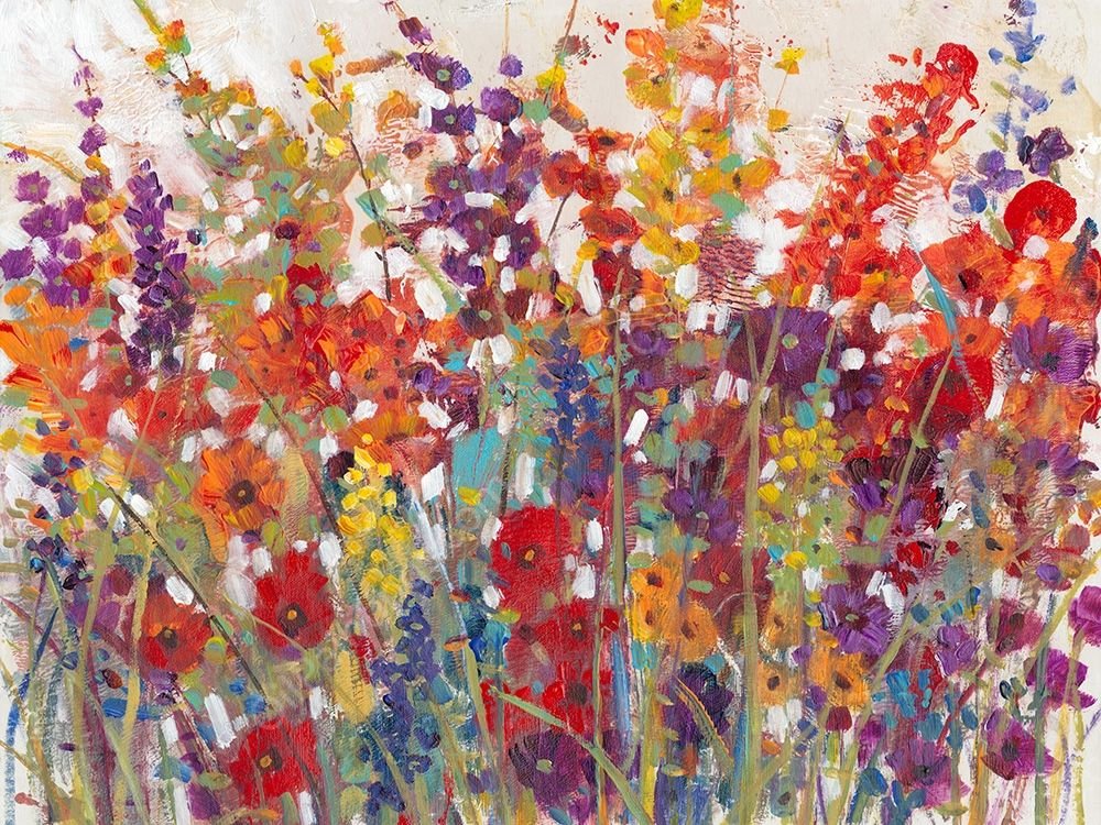 Variety of Flowers II by Tim O'Toole - Hand-Painted Oil Painting Reproduction