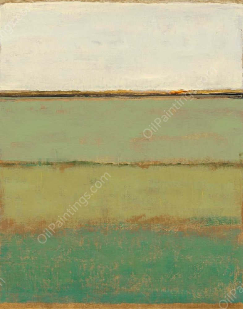 Verdant Field I by Tim O'Toole - Hand-Painted Oil Painting Reproduction