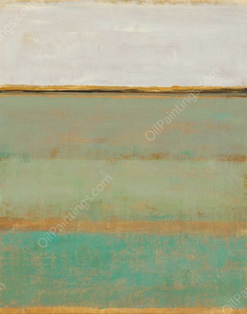 Verdant Field II by Tim O'Toole - Hand-Painted Oil Painting Reproduction