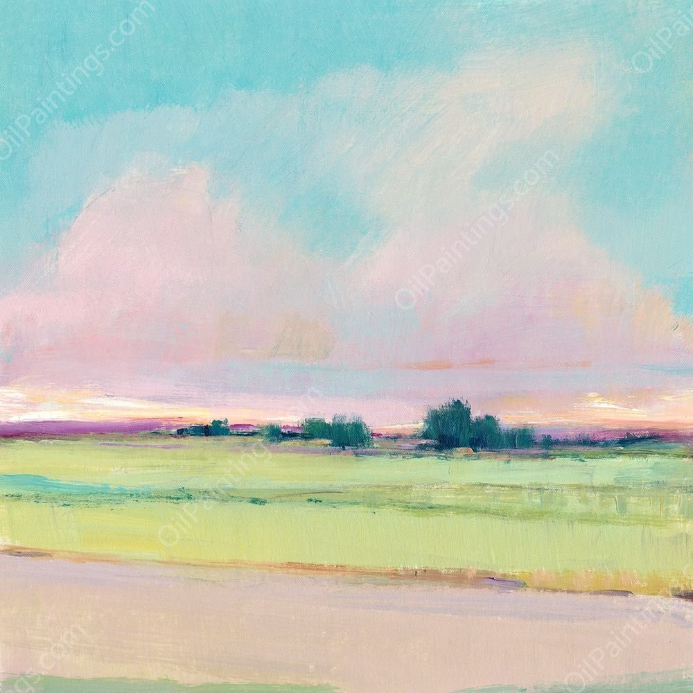 Vivid Landscape I by Tim O'Toole - Hand-Painted Oil Painting Reproduction