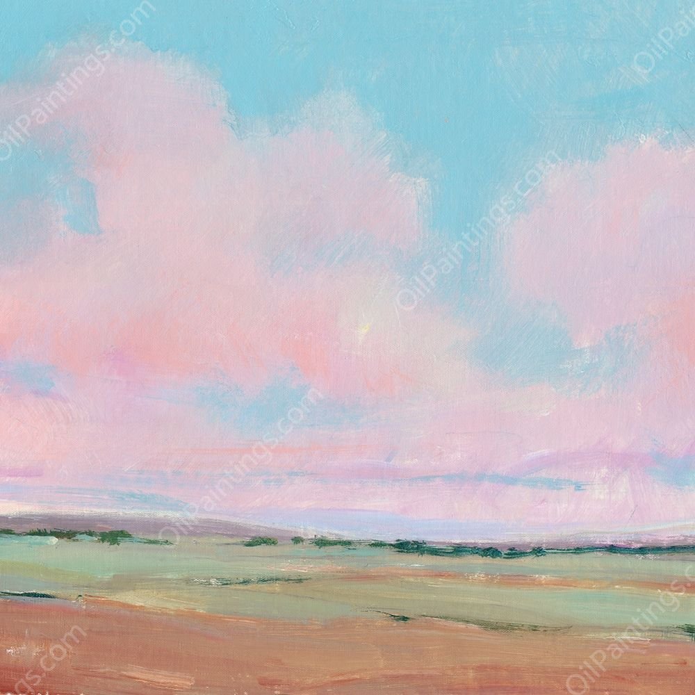 Vivid Landscape III by Tim O'Toole - Hand-Painted Oil Painting Reproduction