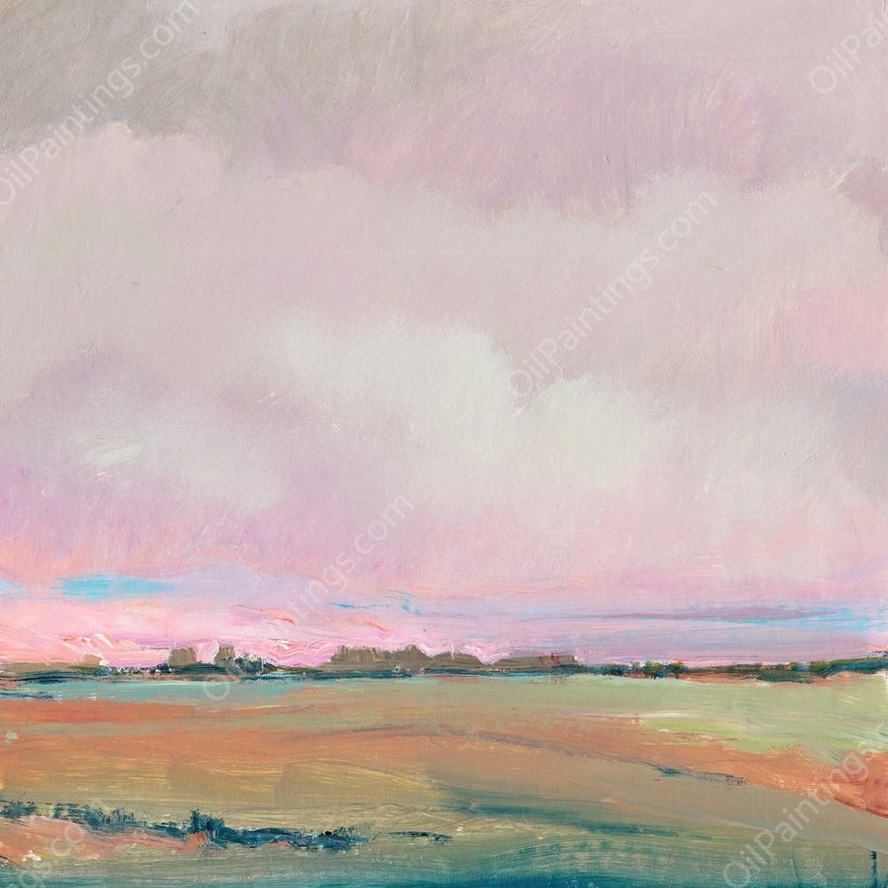 Vivid Landscape IV by Tim O'Toole - Hand-Painted Oil Painting Reproduction