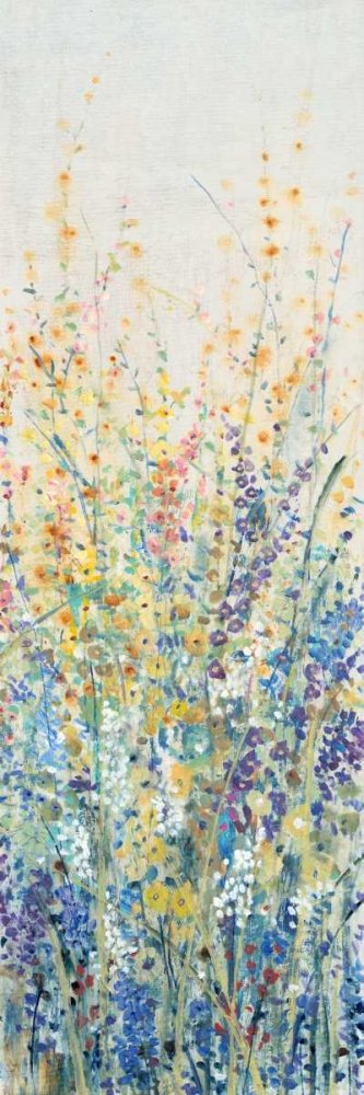 Wildflower Panel I by Tim O'Toole - Hand-Painted Oil Painting Reproduction