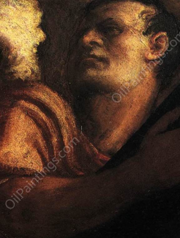 St Luke by Tiziano Vecellio - Hand-Painted Oil Painting Reproduction