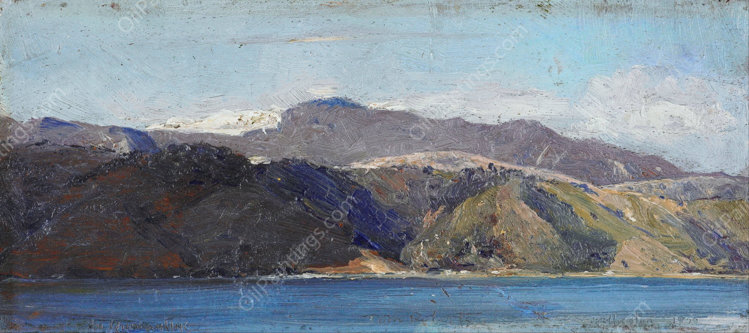 In Quarantine, Wellington by Tom Roberts - Hand-Painted Oil Painting Reproduction