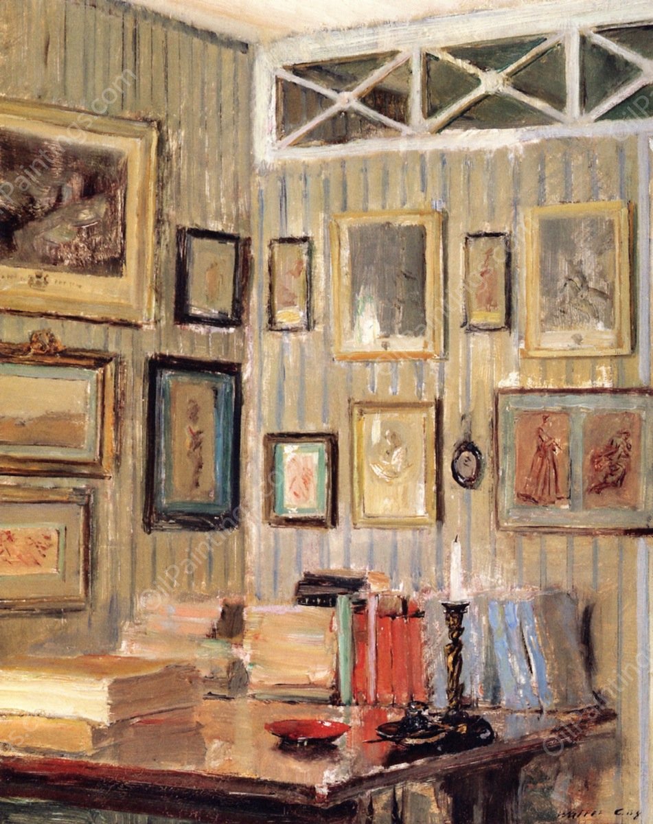 The Artist's Study, Rue de l'Universite by Walter Gay - Hand-Painted Oil Painting Reproduction