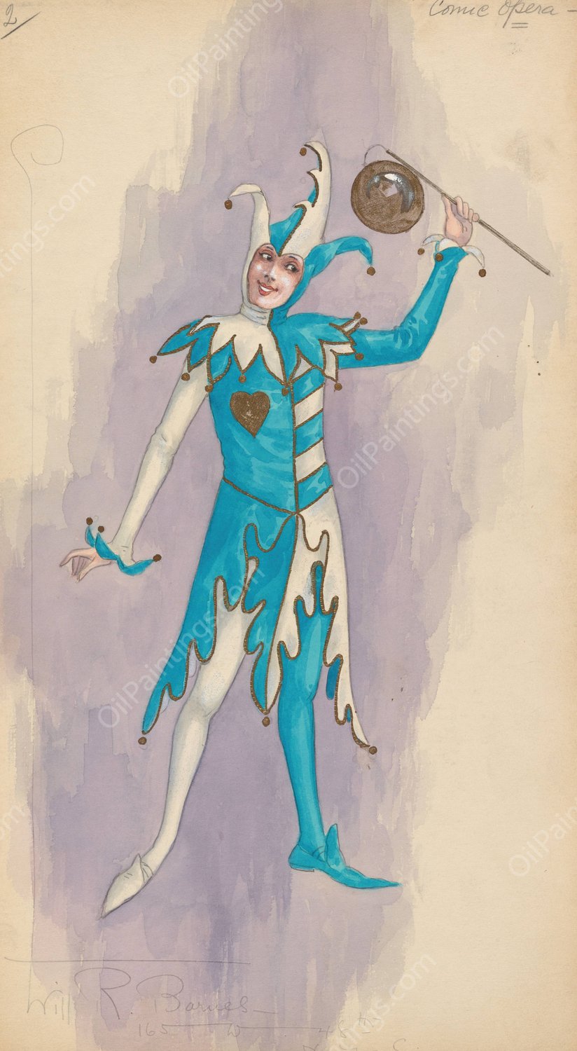 Comic Opera, 2  by Will R. Barnes - Hand-Painted Oil Painting Reproduction