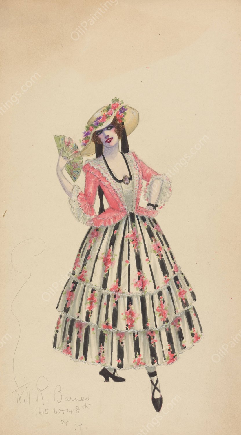 Dapper Men  by Will R. Barnes - Hand-Painted Oil Painting Reproduction