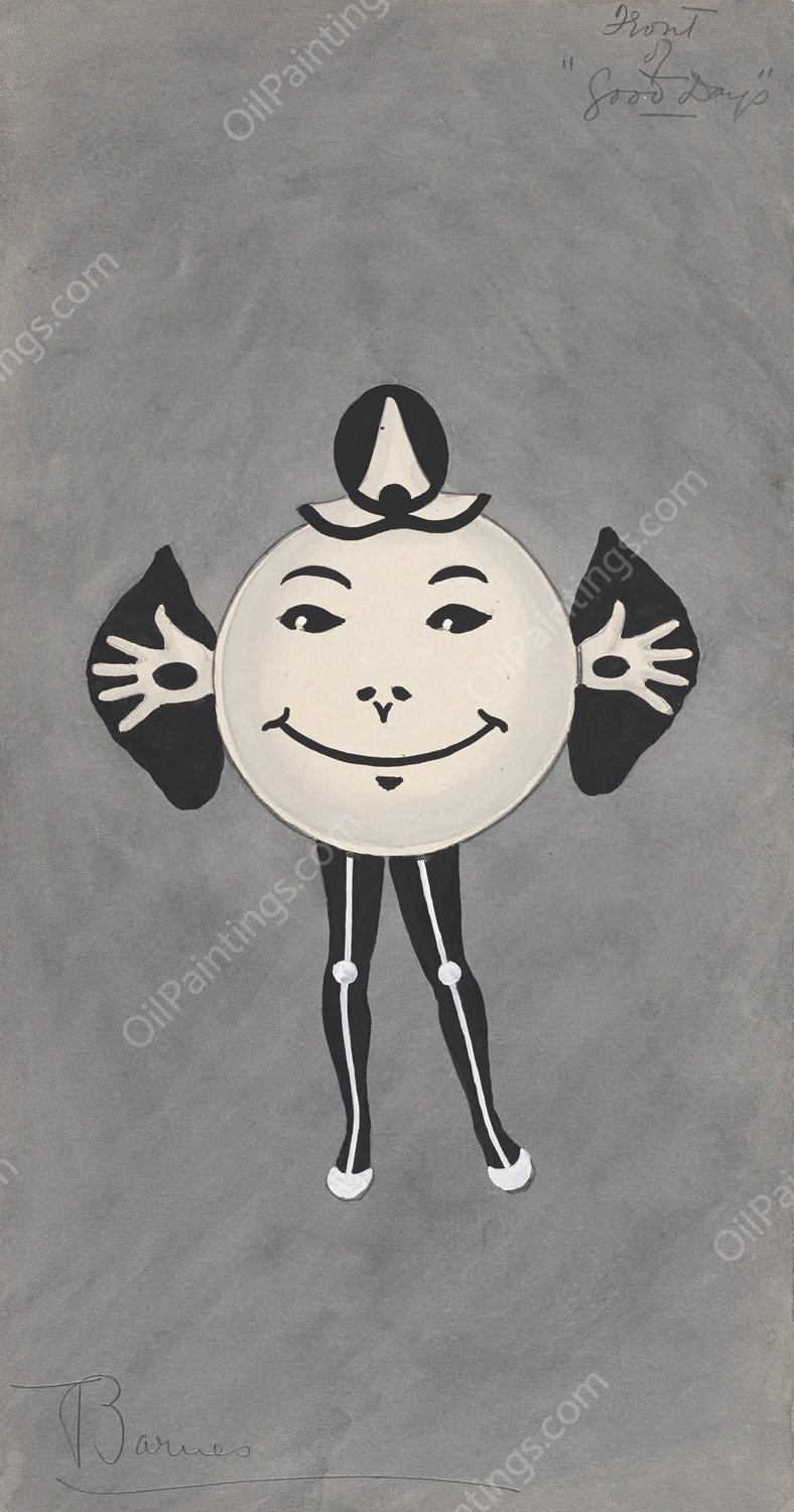 Front of 'Good Days' by Will R. Barnes - Hand-Painted Oil Painting Reproduction