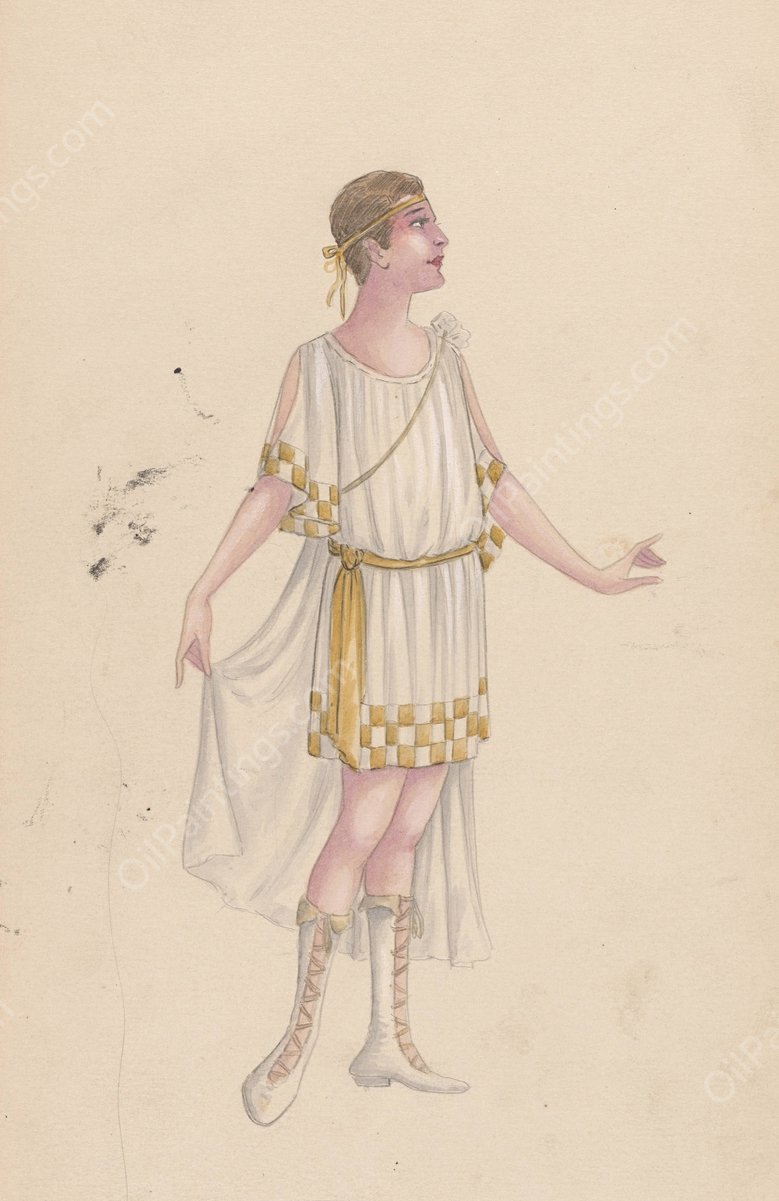 Hope-6  by Will R. Barnes - Hand-Painted Oil Painting Reproduction