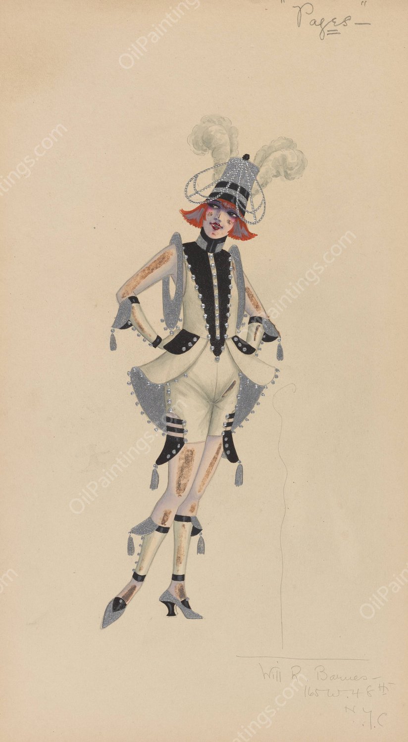 Pages  by Will R. Barnes - Hand-Painted Oil Painting Reproduction