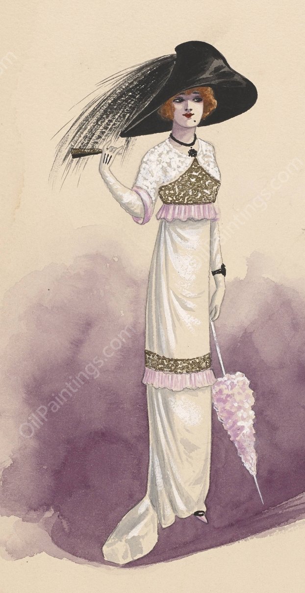 untitled  by Will R. Barnes - Hand-Painted Oil Painting Reproduction