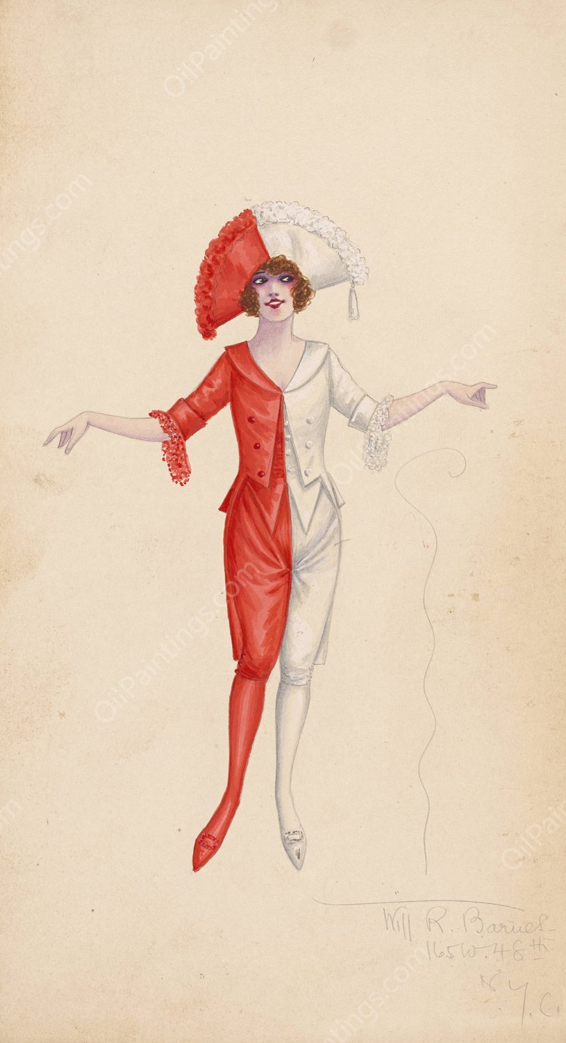 Untitled  by Will R. Barnes - Hand-Painted Oil Painting Reproduction