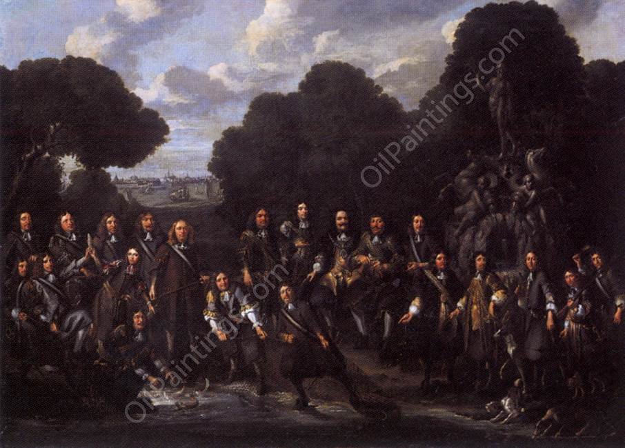 Allegory of the Flowering of the Dutch Fishery by Willem Eversdijck - Hand-Painted Oil Painting Reproduction