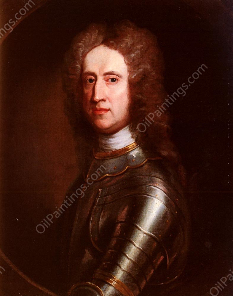 Portrait Of General James Oglethorpe by William Aikman - Hand-Painted Oil Painting Reproduction