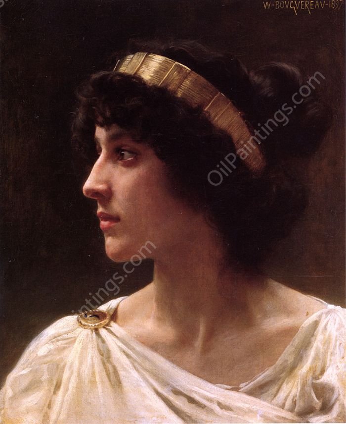 Irene by William-Adolphe Bouguereau - Hand-Painted Oil Painting Reproduction
