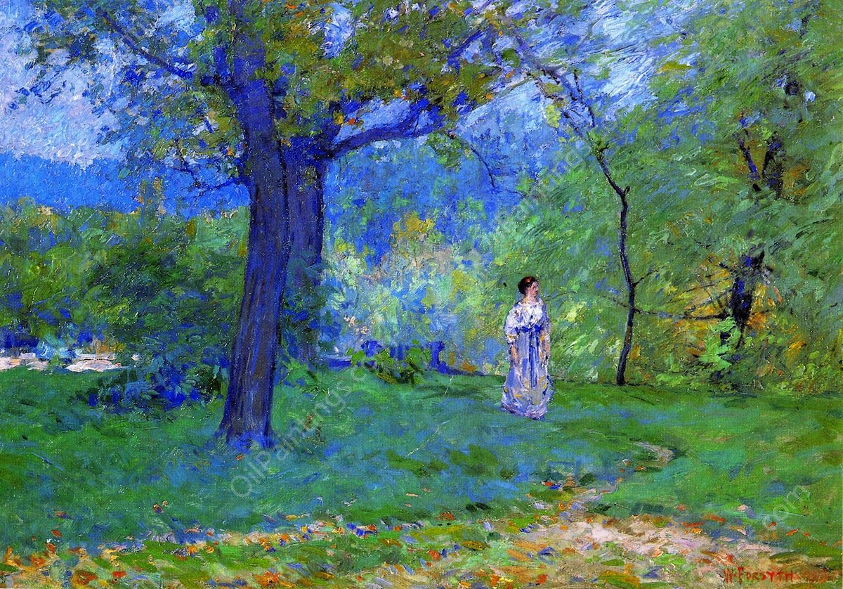 The Dew of Morn by William Forsyth - Hand-Painted Oil Painting Reproduction