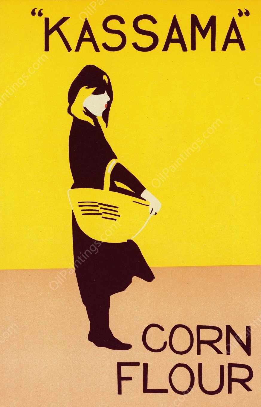 Corn Flour Kassama  by William Nicholson - Hand-Painted Oil Painting Reproduction