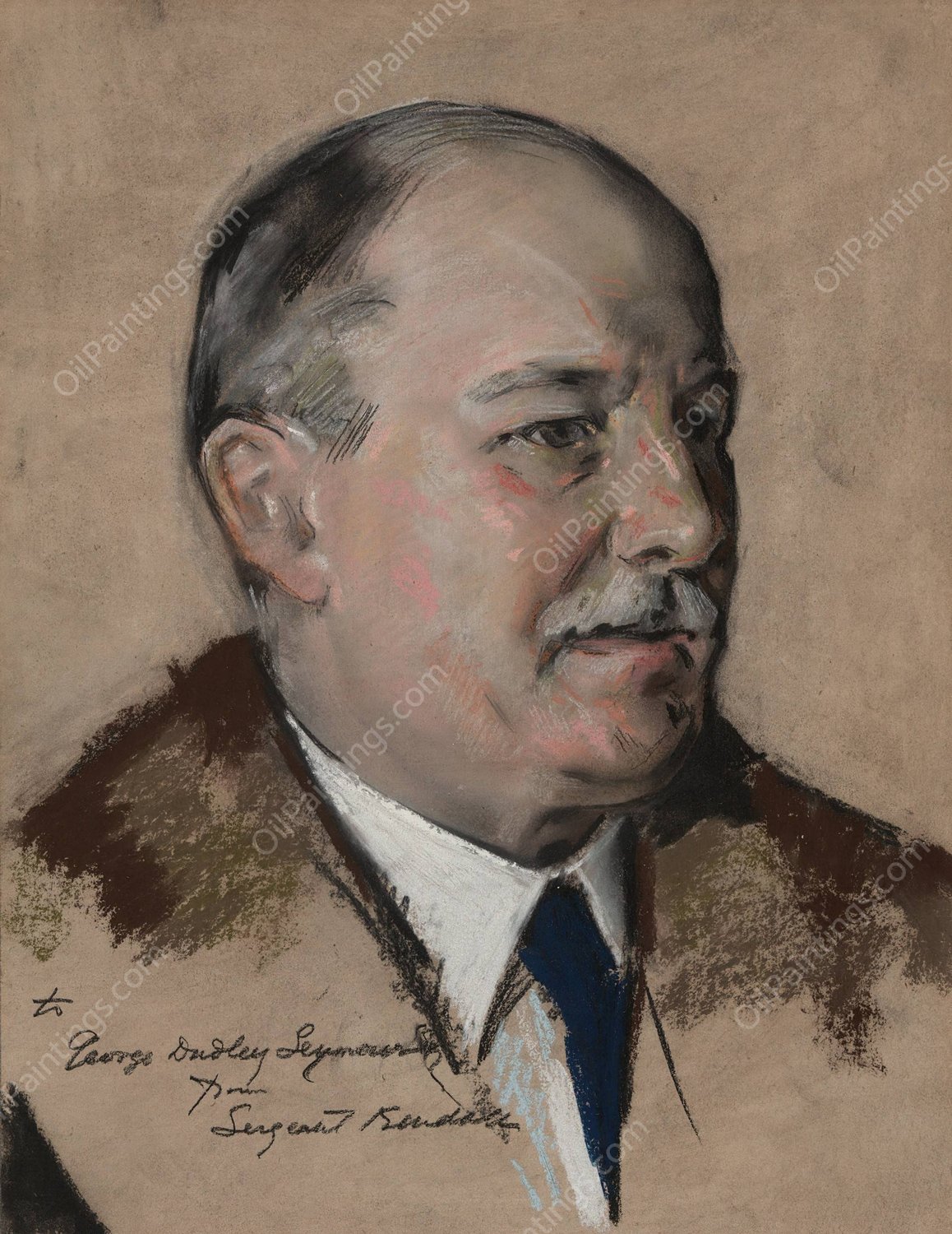 George Dudley Seymour  by William Sergeant Kendall - Hand-Painted Oil Painting Reproduction