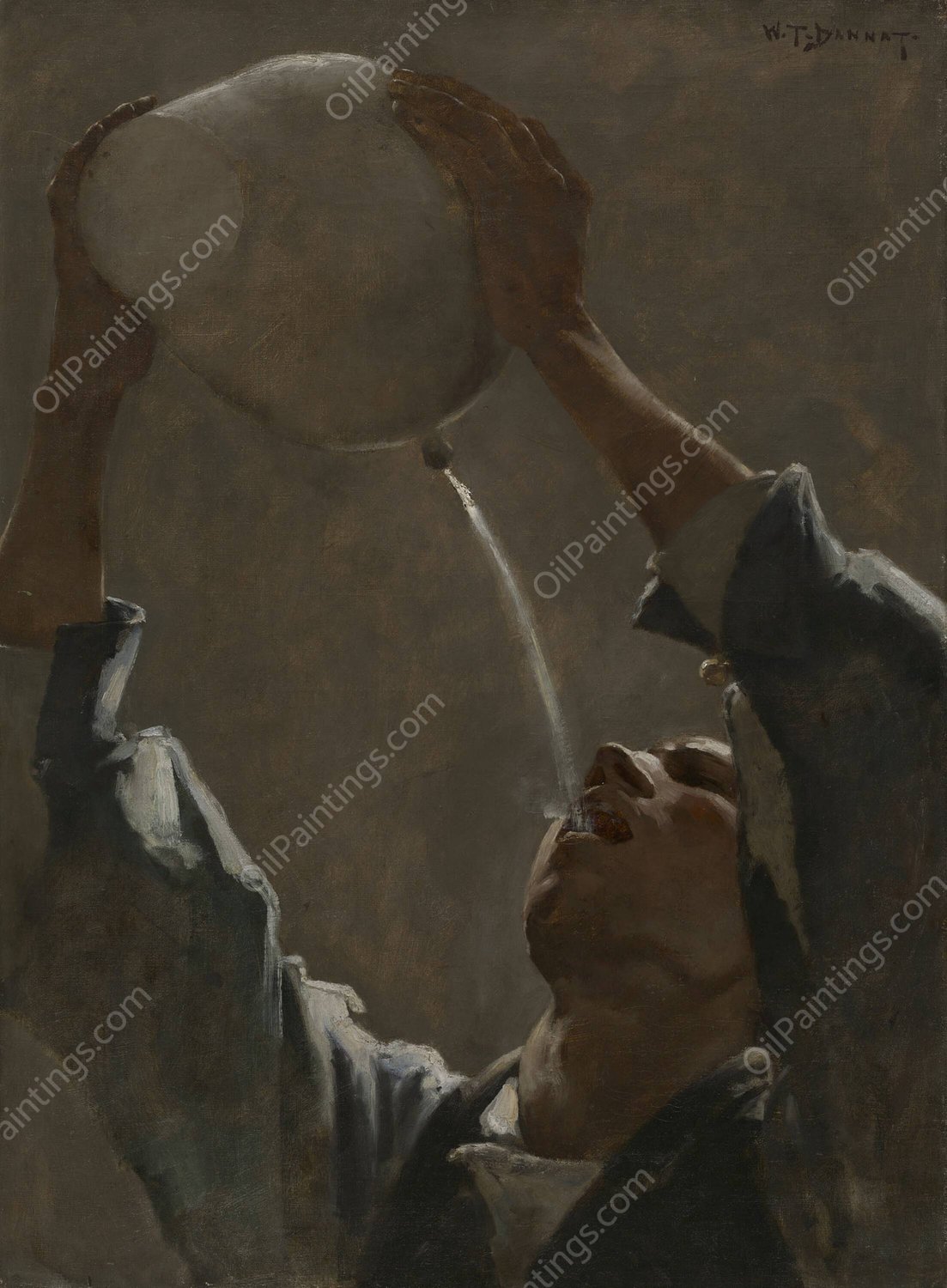 Study for 'An Aragonese Smuggler' by William Turner Dannat - Hand-Painted Oil Painting Reproduction