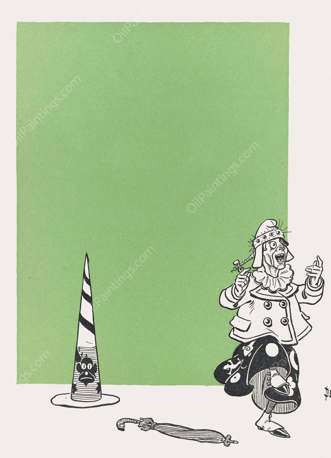 The Search for the wicked witch  by William Wallace Denslow - Hand-Painted Oil Painting Reproduction