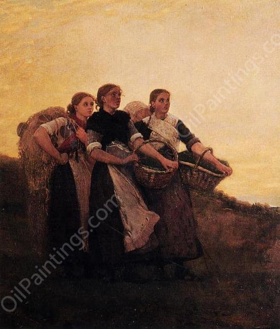 Hark! The Lark! by Winslow Homer - Hand-Painted Oil Painting Reproduction
