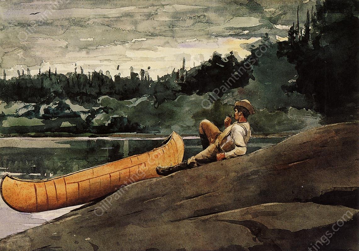 The Guide by Winslow Homer - Hand-Painted Oil Painting Reproduction