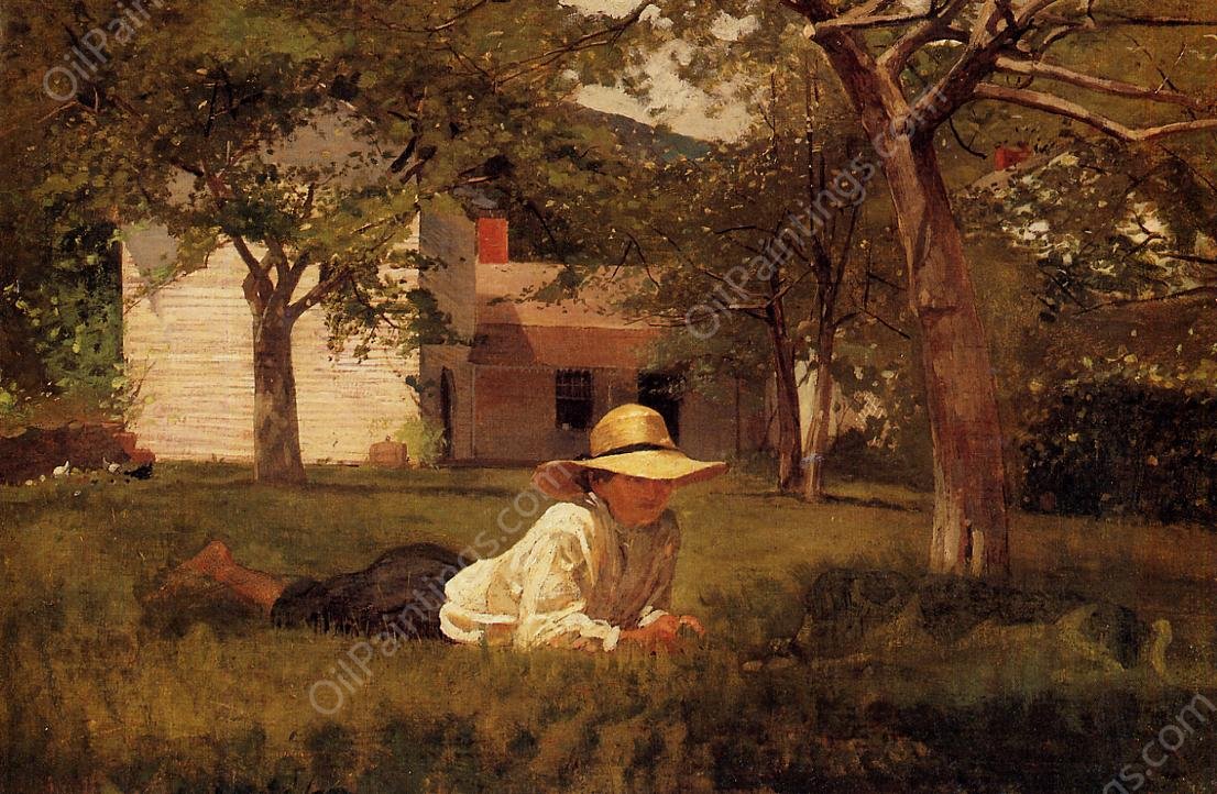 The Nooning by Winslow Homer - Hand-Painted Oil Painting Reproduction