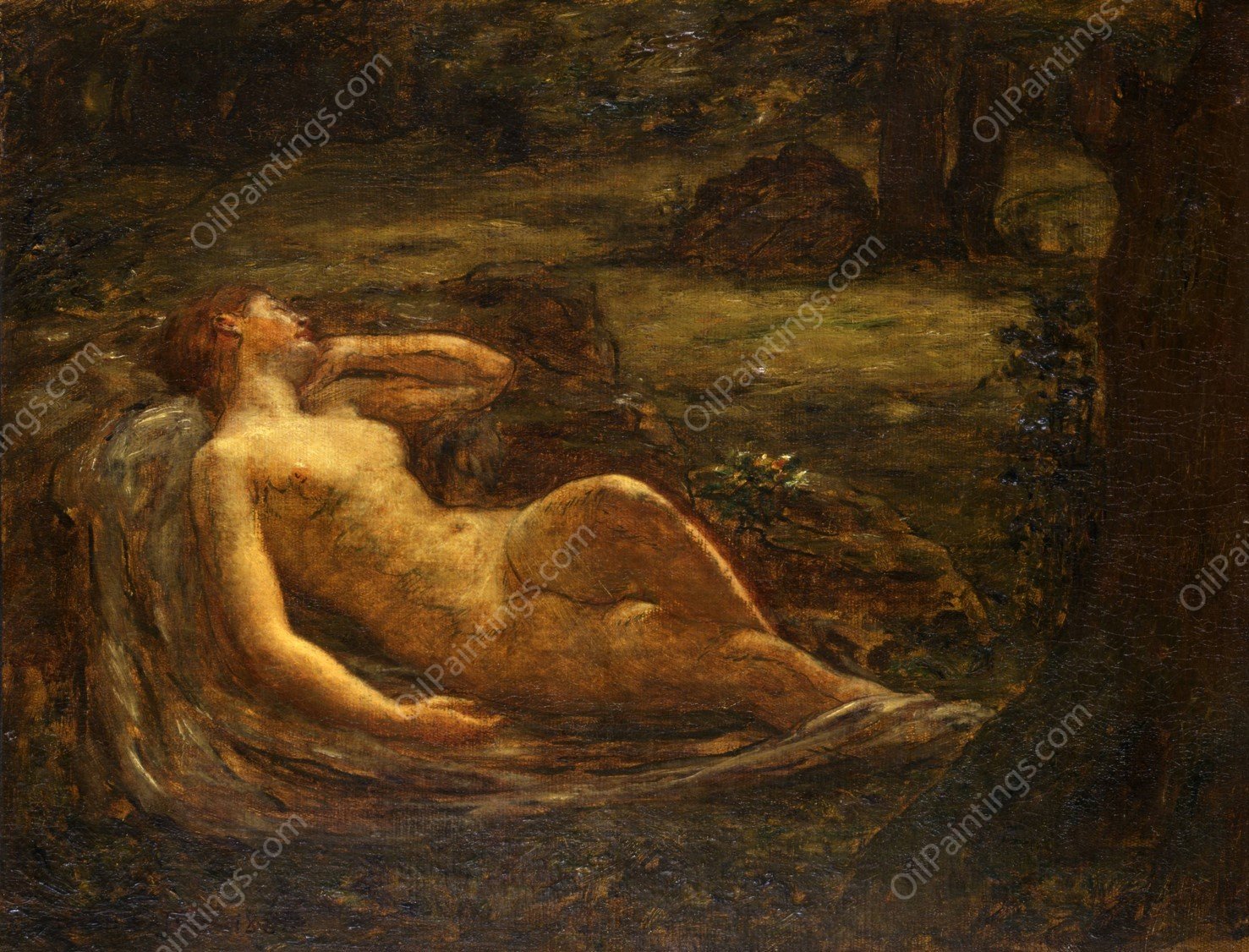Ariadne  by Wyatt Eaton - Hand-Painted Oil Painting Reproduction