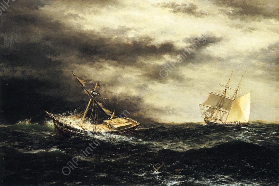 Abandoned by Xanthus Russell Smith - Hand-Painted Oil Painting Reproduction