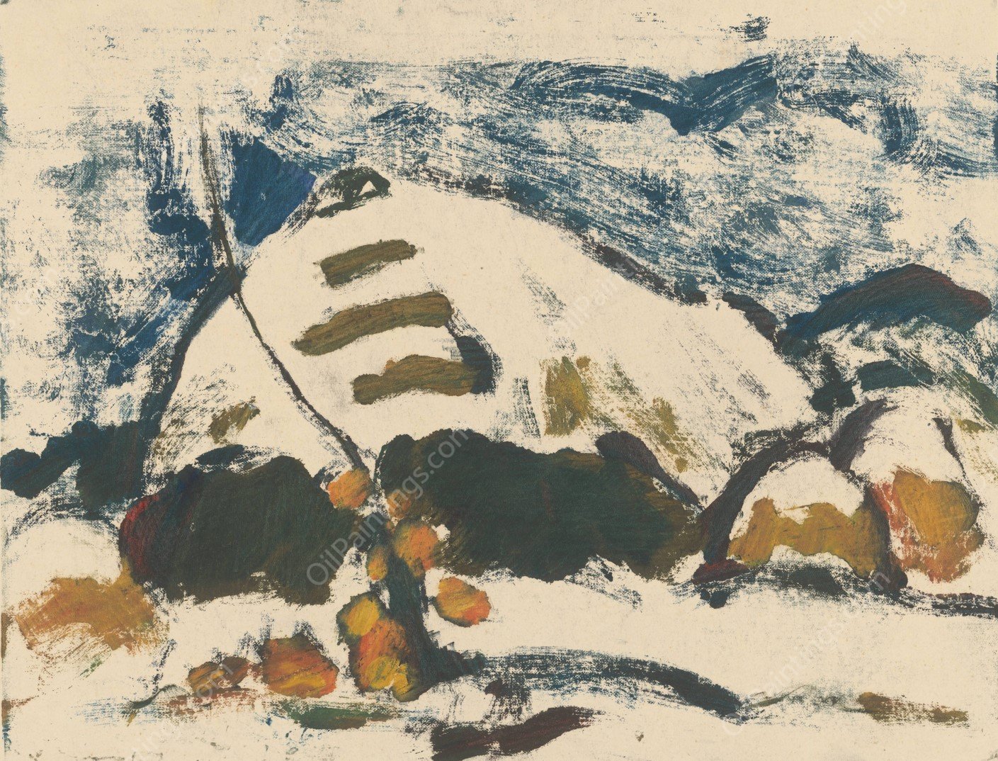 Autumn  by Zolo Palugyay - Hand-Painted Oil Painting Reproduction