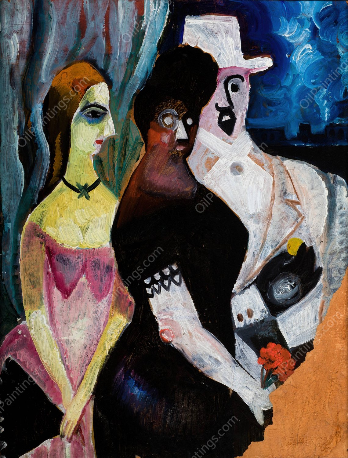 In the Box  by Zygmunt Waliszewski - Hand-Painted Oil Painting Reproduction