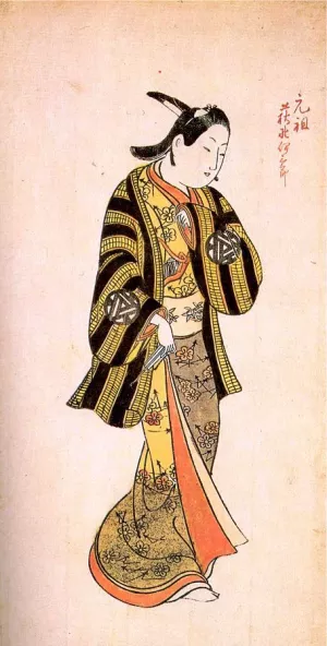 Ogino Isaburo painting by Okumura Masanobu