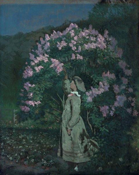 Lilac  by Olaf Isaachsen - Hand-Painted Oil Painting Reproduction