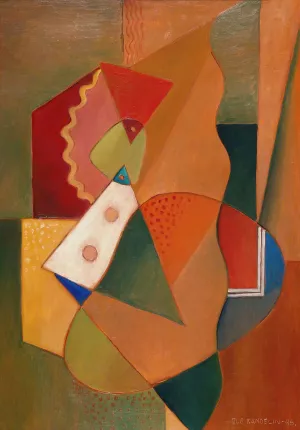 Composition Oil painting by Ole Kandelin