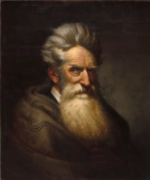 John Brown by Ole Peter Hansen Balling Oil Painting