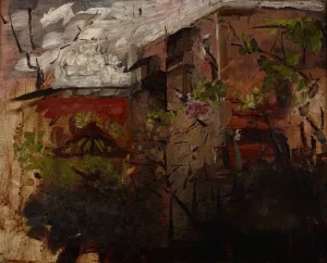 Buildings II by Olga Boznanska Oil Painting