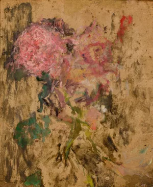 Flowers by Olga Boznanska Oil Painting