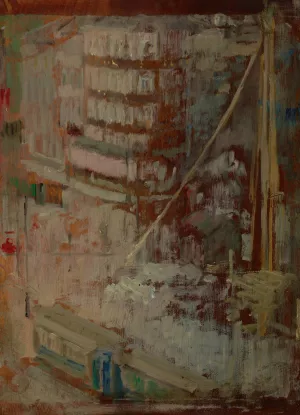Motif from Paris by Olga Boznanska Oil Painting