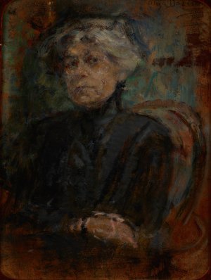 Portrait of Berta Dylion by Olga Boznanska Oil Painting