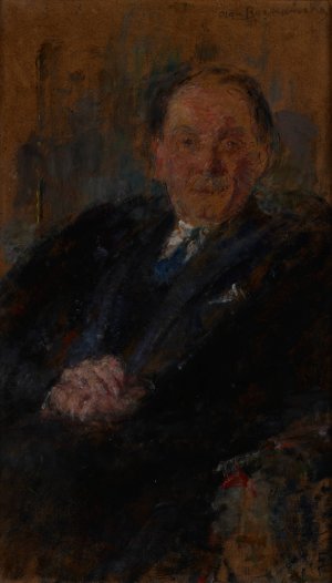 Portrait of Jan Rubczak by Olga Boznanska Oil Painting