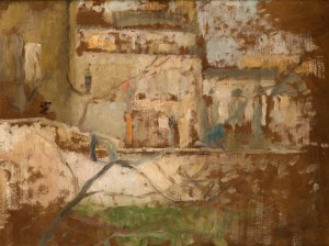 View from the Studio's Window by Olga Boznanska Oil Painting