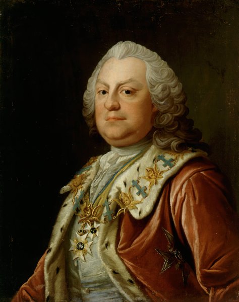 Baron Nils Palmstjerna  by Olof Arenius - Hand-Painted Oil Painting Reproduction