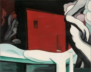 Snow and Glow by Oscar Bluemner Oil Painting
