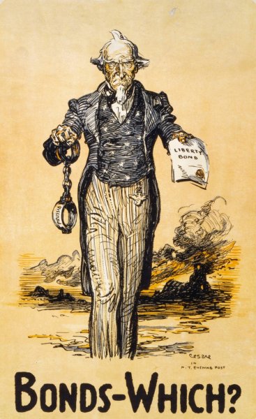 Main Product Photo of Bonds - which  Painting by Oscar Edward Cesare