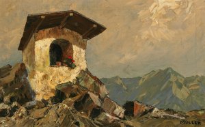 Bildstock by Oskar Mulley Oil Painting