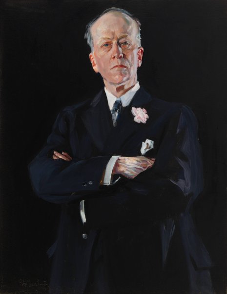 Dr. Charles Doolittle Walcott  by Ossip Perelma - Hand-Painted Oil Painting Reproduction