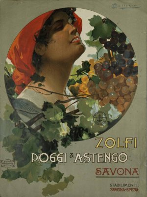 Zolfi Poggi E Astengo, Savona by Osvaldo Ballerio Oil Painting