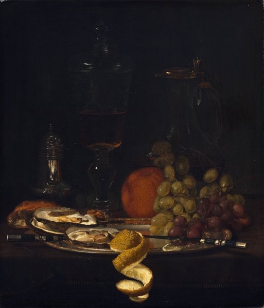 Main Product Photo of A Luncheon Table  Painting by Otto Didrik Ottesen